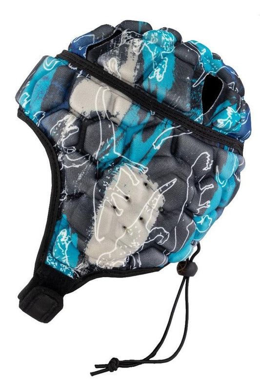 Primal Camouflage Rugby Scrum Cap with black border