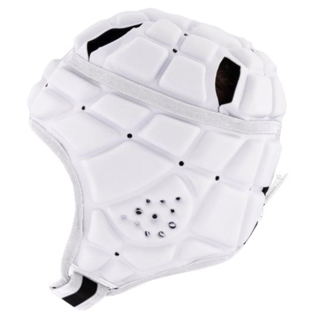 Rugby Scrum Cap - White Border – Collide Sport