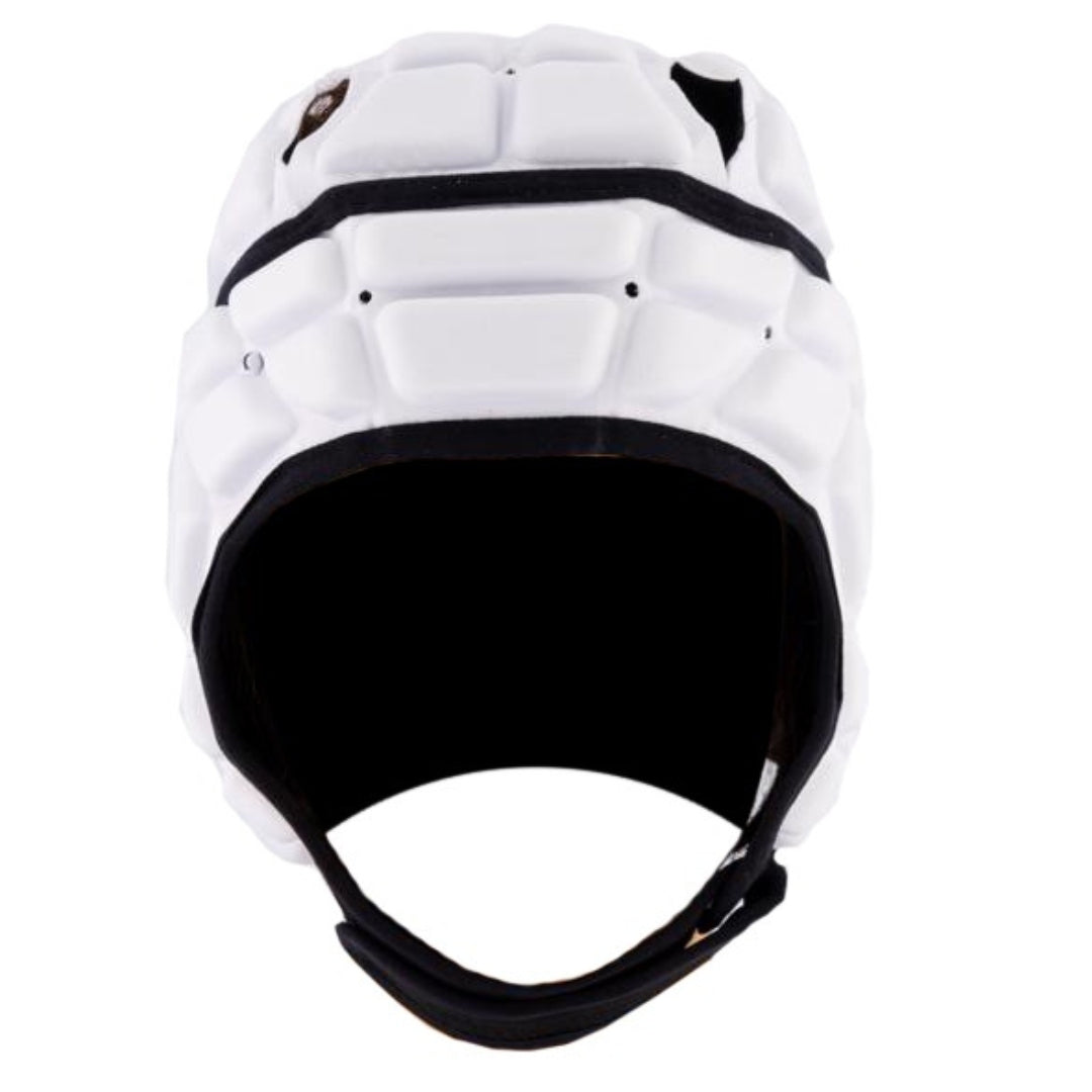 Rugby Scrum Cap - White/Black – Collide Sport