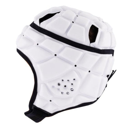 Rugby Scrum Cap - White/Black