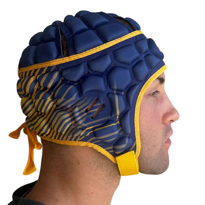 Predator Scrum cap - Navy and Gold