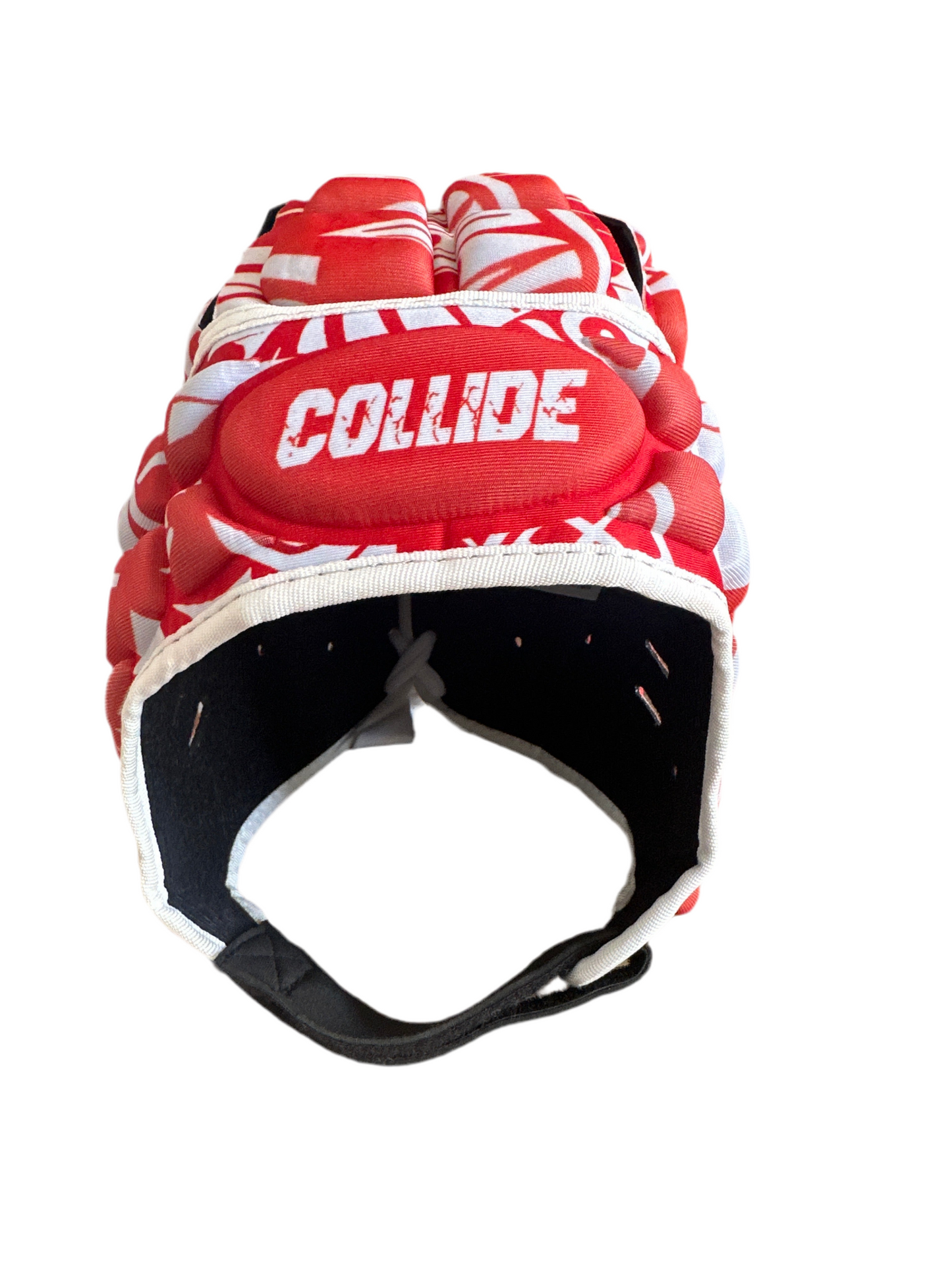 Red and White Māori Scrum cap
