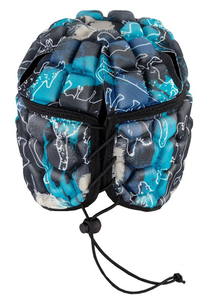 Blue Dynamo Camouflage Rugby Scrum Cap with black border