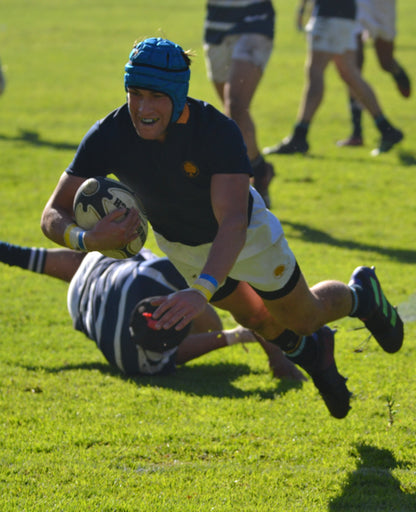 Rugby Scrum Cap - Royal Blue/Black