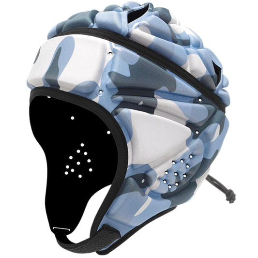 Rugby Scrum Cap - Blue/Camouflage